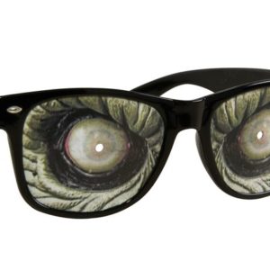 Lunettes plastique - yeux de monstre