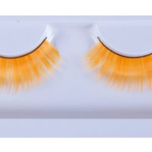 Faux cils auto adhÈsifs - orange - la paire
