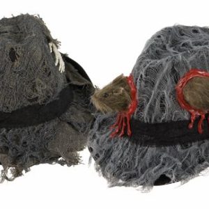 Chapeau tissu adulte - borsalino halloween - 2 assortis