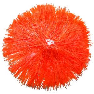 Pom pom plastique - 110 gr - orange