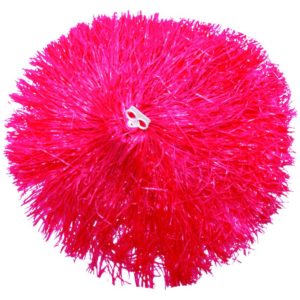 Pom pom plastique - 110 gr - rouge