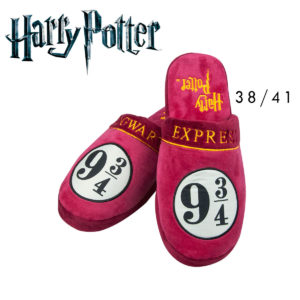 Chaussons Harry Potter Poudlard Voie Express 9 3/4 : 38 / 41