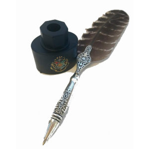 Stylo Porte-Plume et Encrier Harry Potter Poudlard