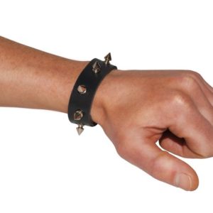 Bracelet de punk ‡ pointes - largeur 2 cm