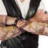 Manche faux tatouage - 42 cm - modËles assortis