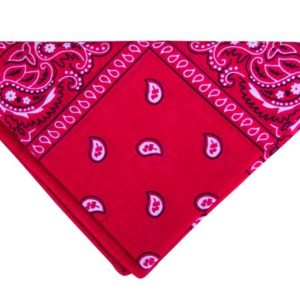 Bandana - tissu rouge