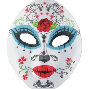 Masque adulte tissu - Day of the Dead - femme