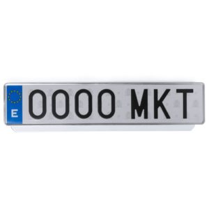 Porte Plaque d'Immatriculation KABIZ