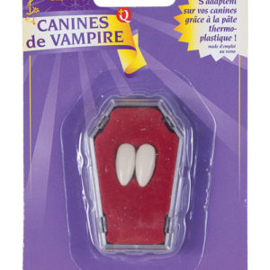 Canines de vampire avec p‚te - Q+