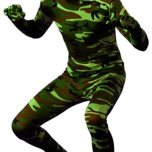 Costume adulte Kolalapo - militaire - M et XL