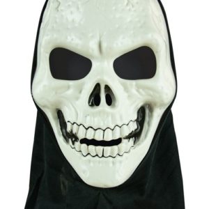 Masque adulte rigide avec cagoule - tÍte de mort