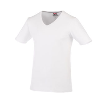 T-shirt col V manches courtes pour hommes Bosey