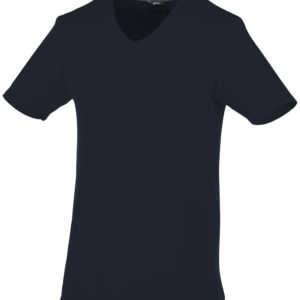 T-shirt col V manches courtes pour hommes Bosey