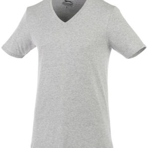 T-shirt col V manches courtes pour hommes Bosey