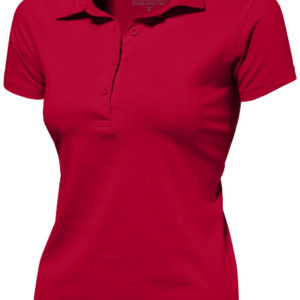Polo en jersey manches courtes pour femmes Let
