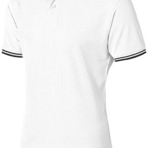 Polo manches courtes avec détail rayure pour hommes Deuce