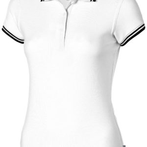 Polo manches courtes avec détail rayure pour femmes Deuce