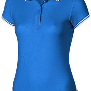 Polo manches courtes avec détail rayure pour femmes Deuce