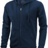 Sweater capuche full zip Open