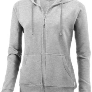 Sweater capuche full zip femme Open