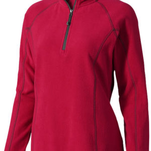 Micro-polaire 1/4 de zip femme Bowlen