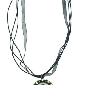 Collier mÈdaillon Day of the Dead - mÈtal - h. 5 cm