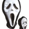 Masque adulte PVC avec cagoule - fantÙme hurlant