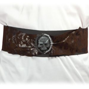 Ceinture de pirate avec tÍte de mort