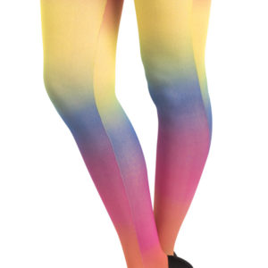 Collant opaque - arc-en-ciel