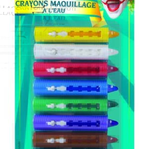 Crayon maquillage ‡ l'eau - blister de 8 (2 gr)