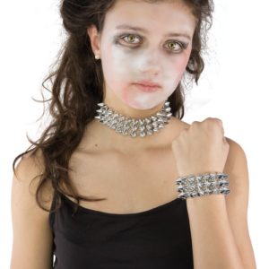Bijoux de punk - collier et bracelet
