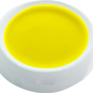 Fard gras - palette ronde - 10 gr - dia. 6.5 cm - jaune