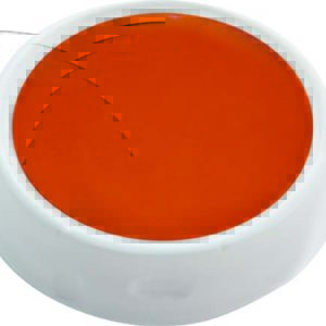 Fard gras - palette ronde - 10 gr - dia. 6.5 cm - orange