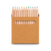 Boîte avec 12 crayons de couleur