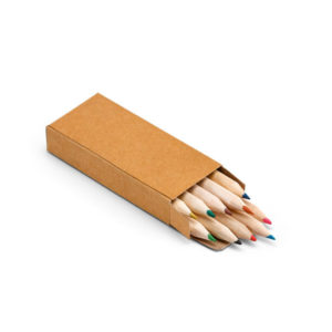 Boîte avec 10 crayons de couleur