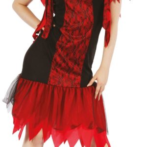 Costume adulte diablesse - taille unique