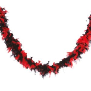 Boa 1.80 m 45 gr - noir et rouge