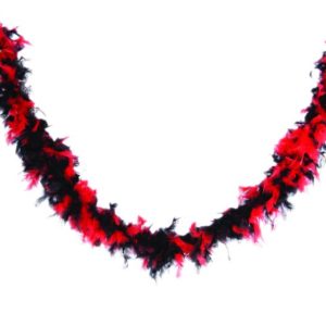 Boa 1.80 m 45 gr - noir et rouge