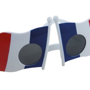 Lunettes plastique - drapeaux - France