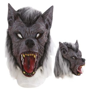 Masque adulte latex intÈgral loup garou