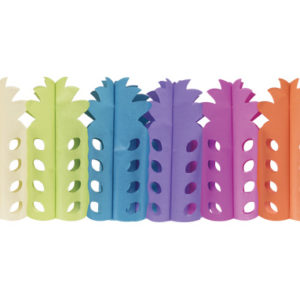 Guirlande papier - ananas 11.5 x 20 cm - multicolore - 3.6 m