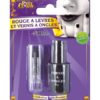 Vernis ‡ ongles (12 gr) + rouge ‡ lËvres (1.8 gr) - noir
