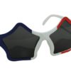 Lunettes plastique - Ètoiles - bleu, blanc et rouge