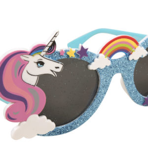 Lunettes plastique - licorne et arc-en-ciel