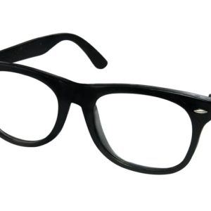 Lunettes plastique - Austin - noir - verres transparents