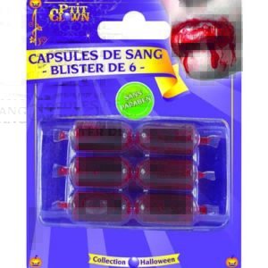 Capsules de sang (1 gr) - blister de 6