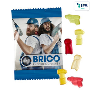 Gomme de fruit, 10 g - formes standards