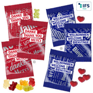 Gomme de fruit, 10 g - formes standards et motifs standards