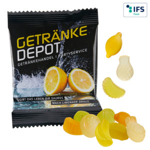 Gomme mЋlange de fruits acidulЋs