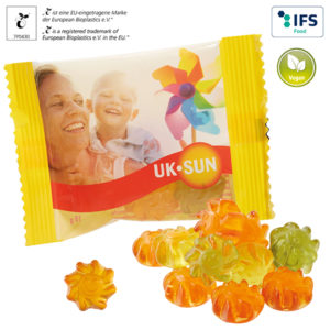 Gomme de З Bien-ђtre И, vЋgЋtalienne € lХAloЋ Vera, sachet compostable